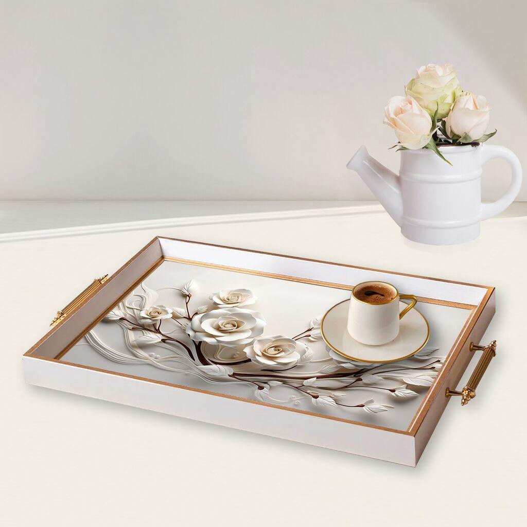 Aberto Design poslužavnik TPB9935 50 x 29 x 3,5 cm, šareni