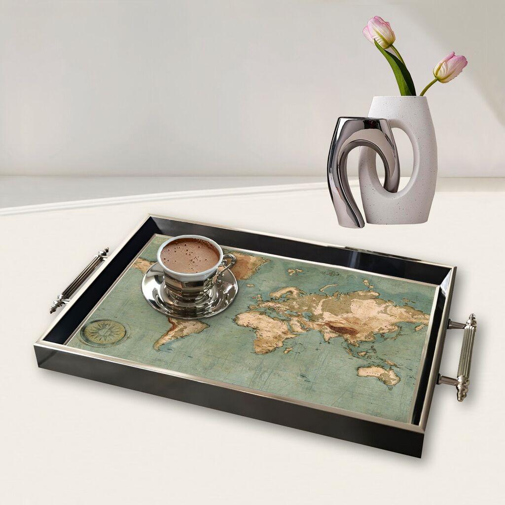 Aberto Design poslužavnik TPG9941 50 x 29 x 3,5 cm, šareni