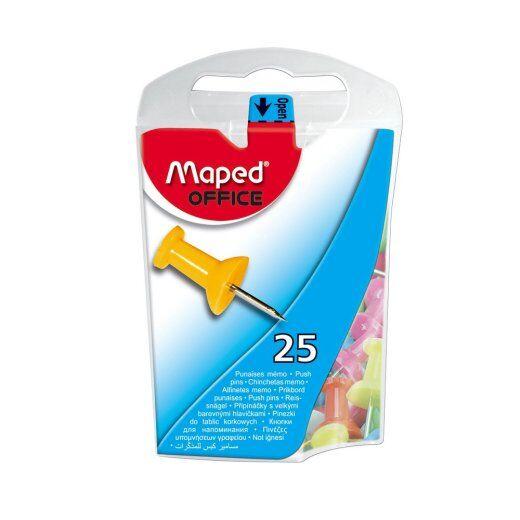 Maped Špenadle u boji, 25 komada, Žute