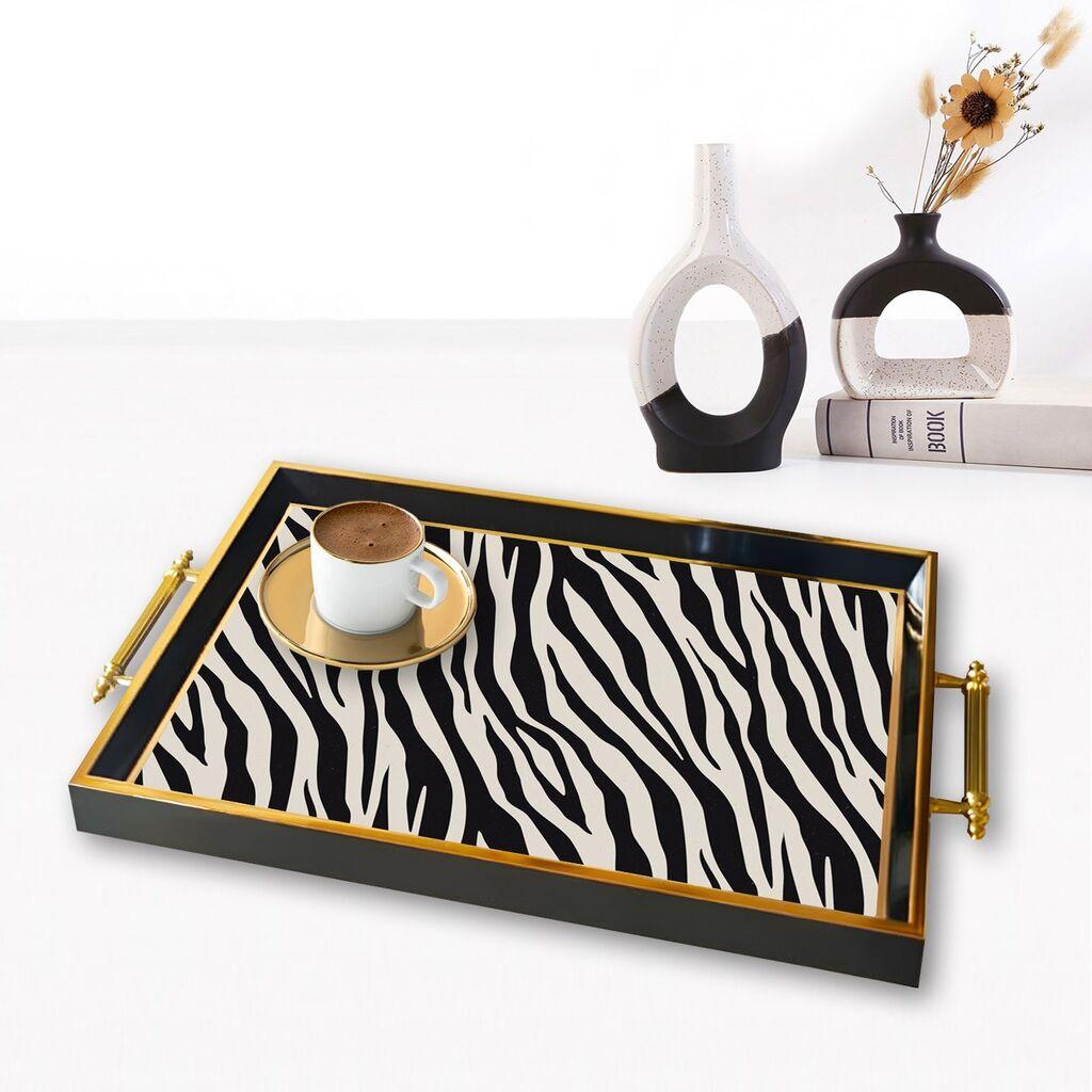 Aberto Design poslužavnik TPA9803 50 x 29 x 3,5 cm, šareni