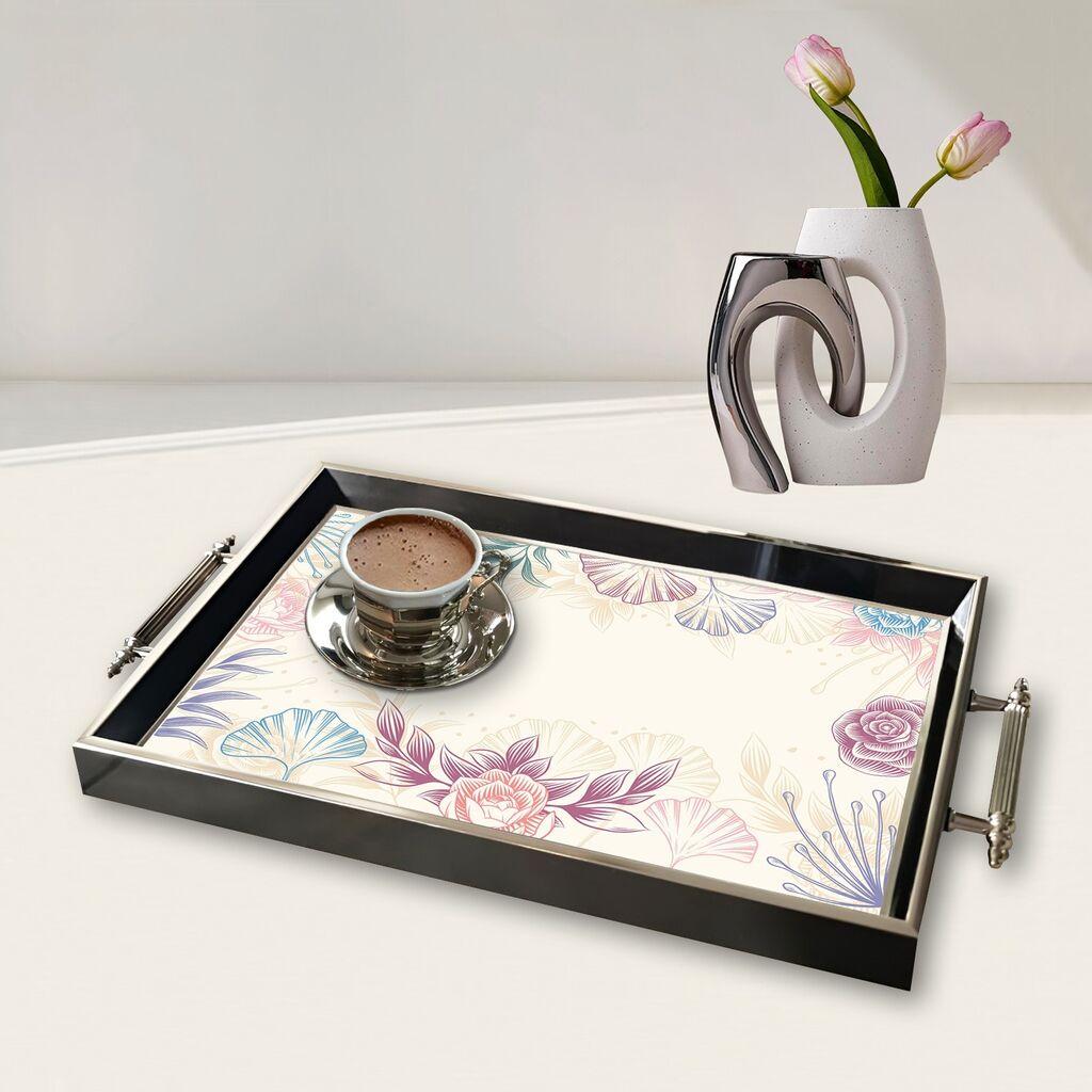 Aberto Design poslužavnik TPG9793 50 x 29 x 3,5 cm, šareni