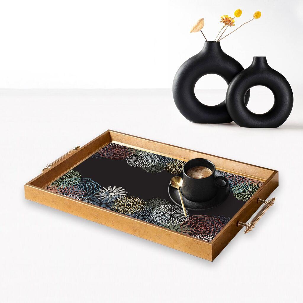 Aberto Design poslužavnik TPEA9792 50 x 29 x 3,5 cm, šareni