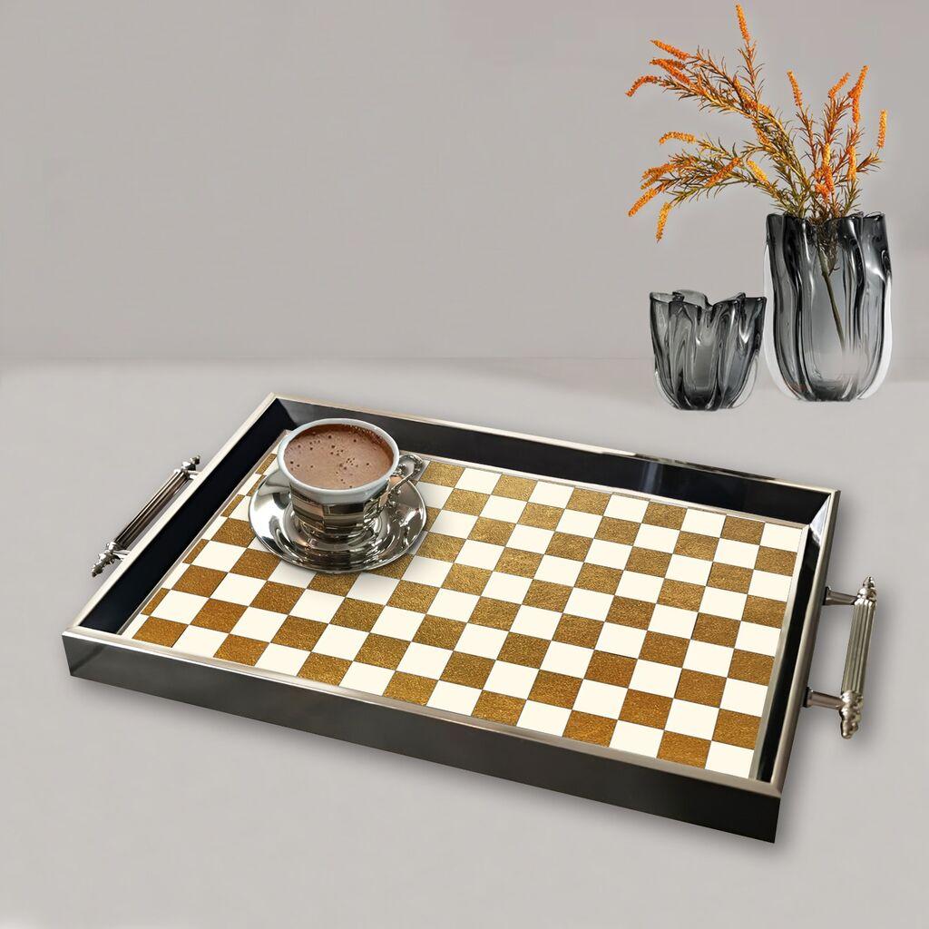 Aberto Design poslužavnik TPG9915 50 x 29 x 3,5 cm, šareni