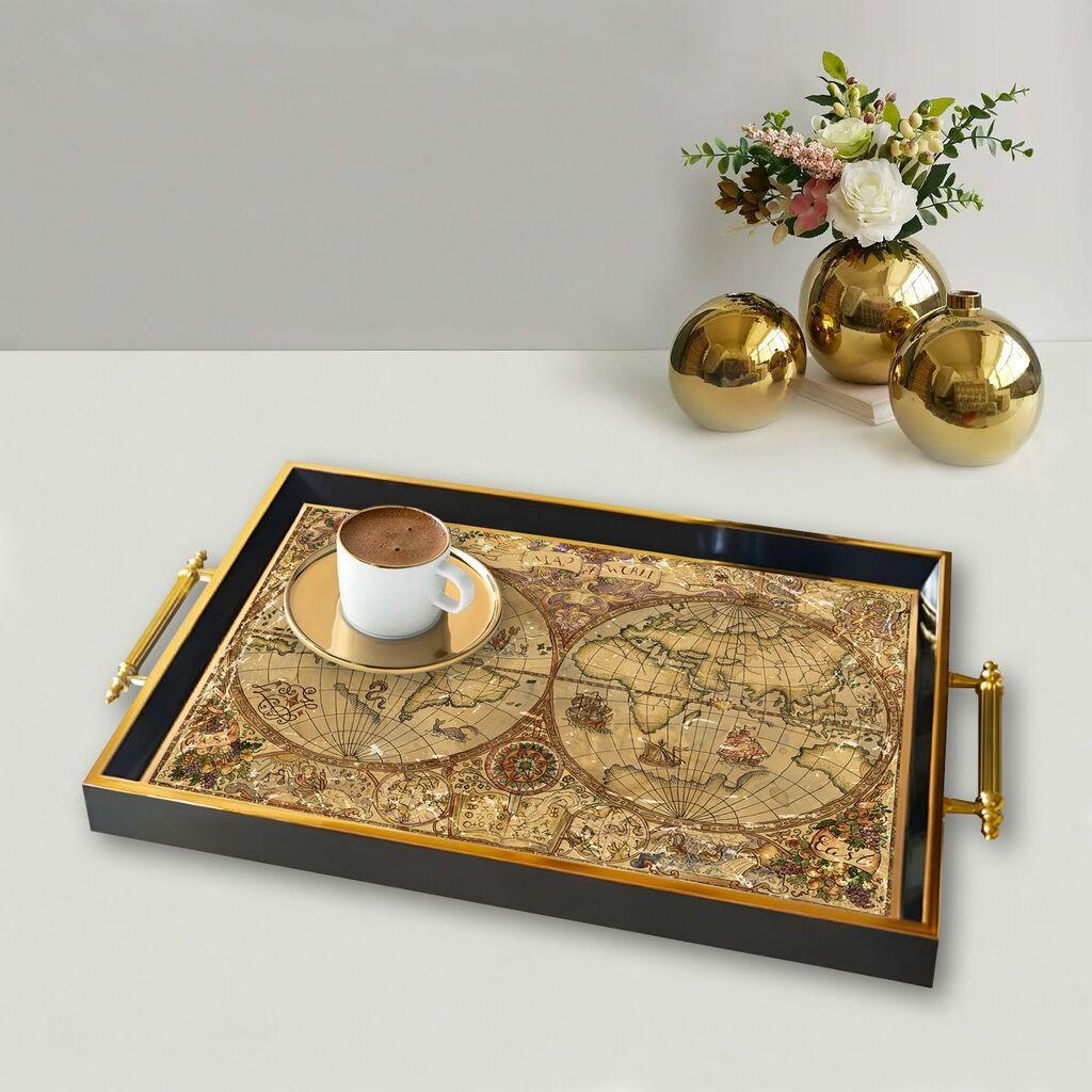 Aberto Design poslužavnik TPA9867 50 x 29 x 3,5 cm, šareni