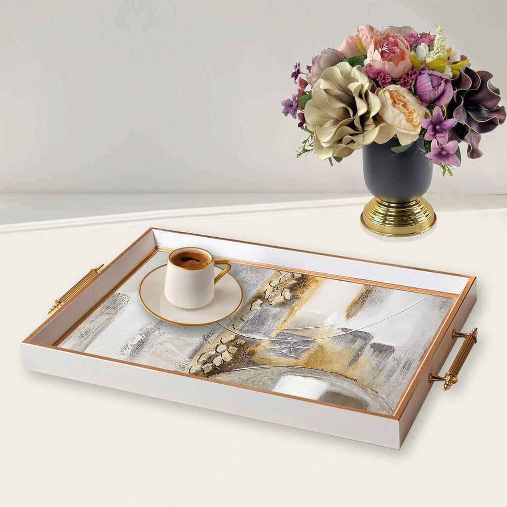 Aberto Design poslužavnik TPB9944 50 x 29 x 3,5 cm, šareni