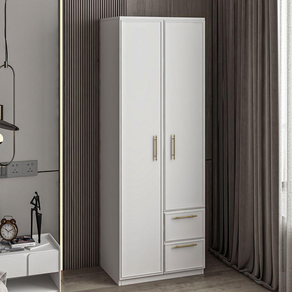 Hanah Home Ormar Vespera 2, 60x171.8x45 cm, Bijeli