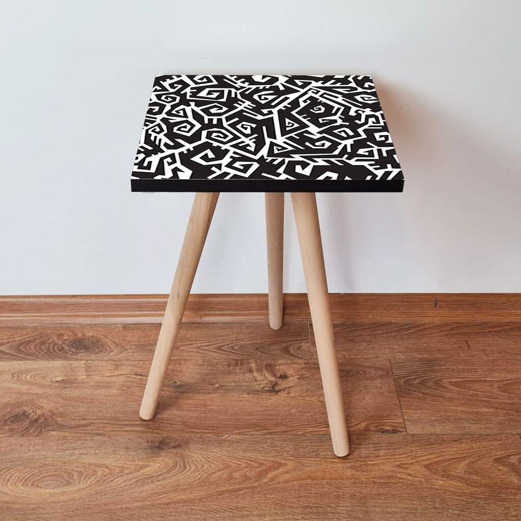 Hanah Home Club sto Shp377, 35x42x35 cm, crni