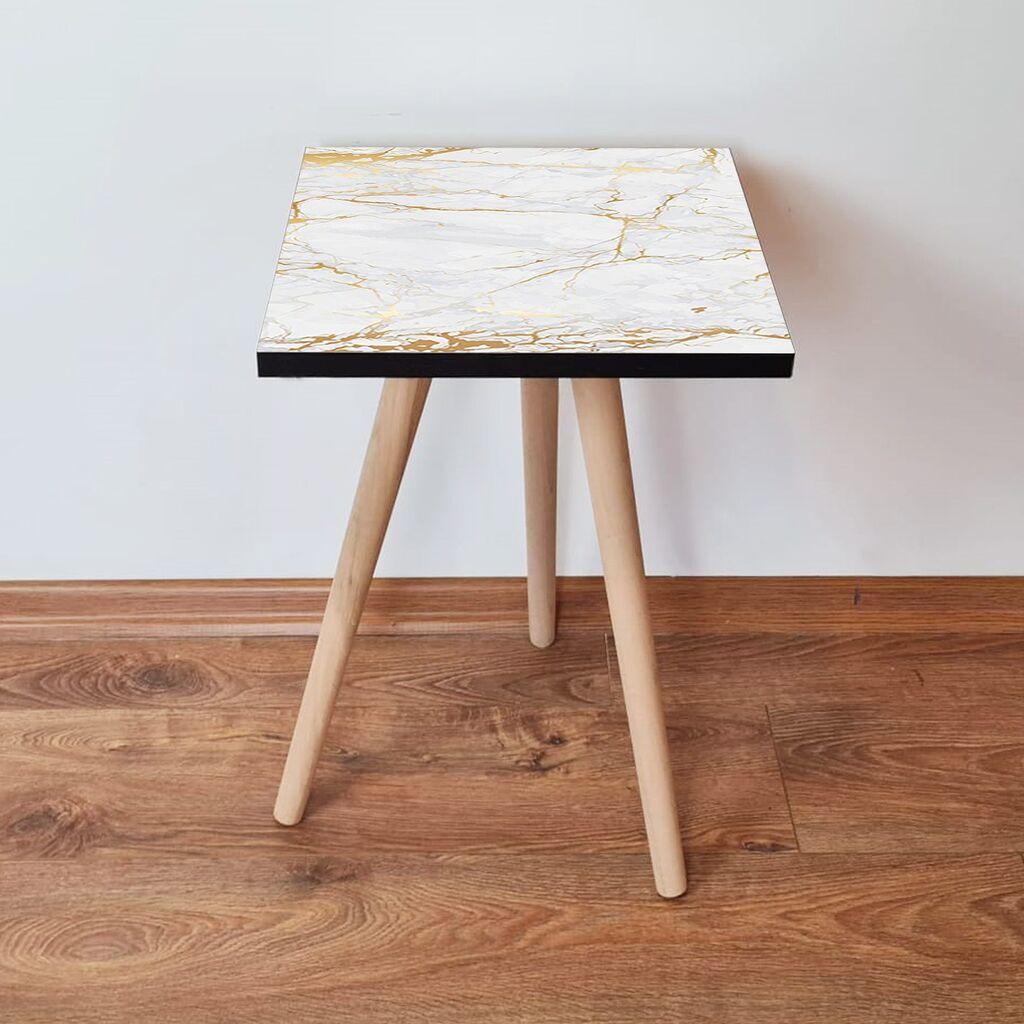 Hanah Home Club sto Shp183, 35x42x35 cm, Bijeli