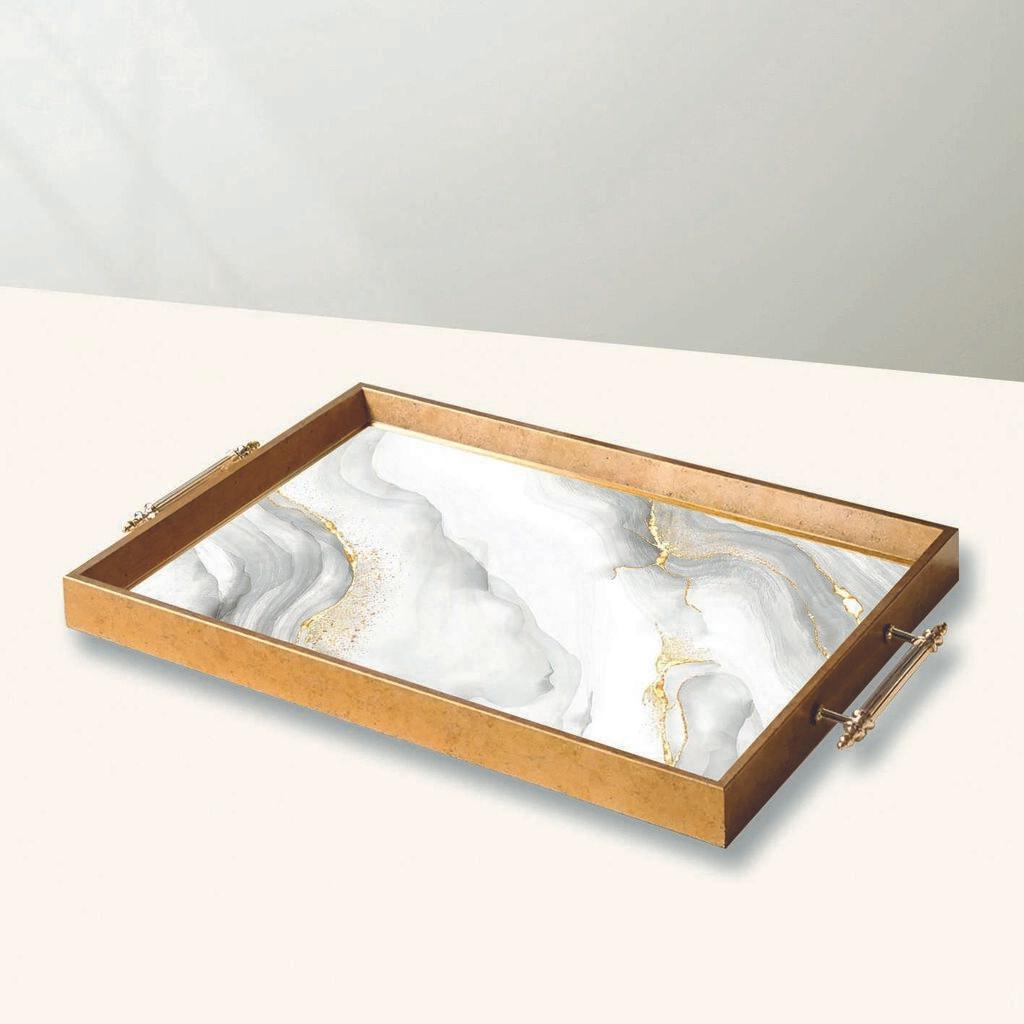 Aberto Design poslužavnik TPEA10023 50 x 29 x 3,5 cm, šareni