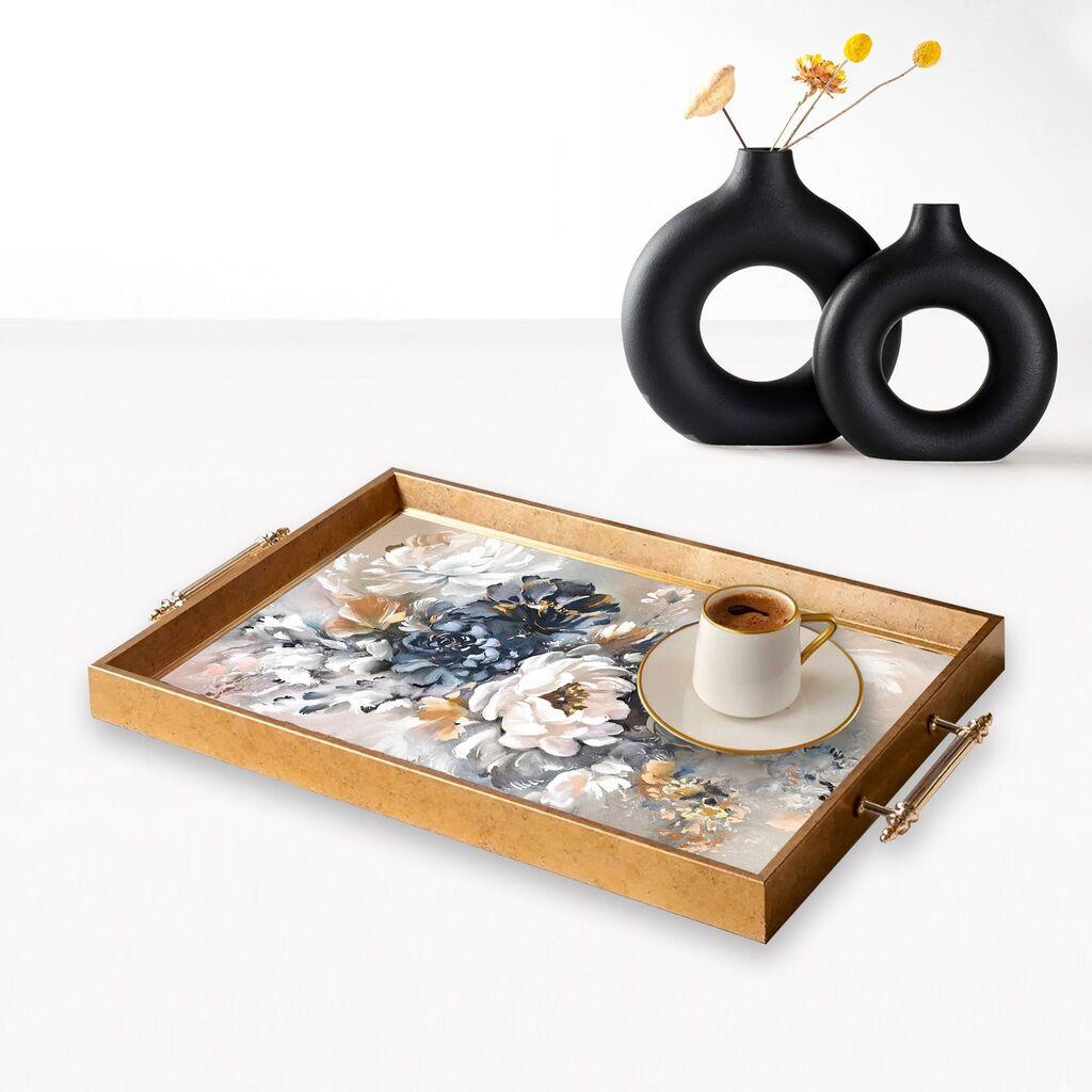 Aberto Design poslužavnik TPEA9848 50 x 29 x 3,5 cm, šareni