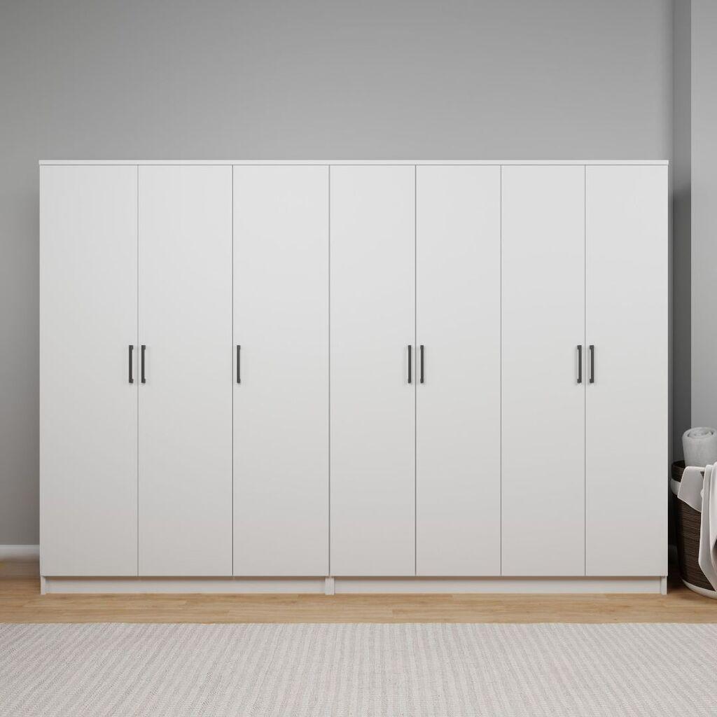 Hanah Home Ormar Kardelen 1600-106, 280x180x51.8 cm, Bijeli