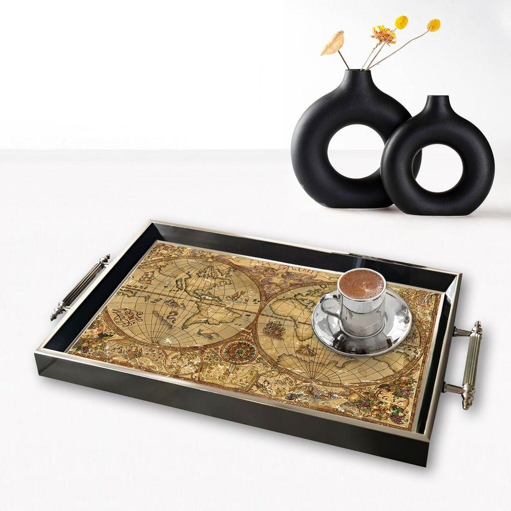 Aberto Design poslužavnik TPG9867 50 x 29 x 3,5 cm, šareni