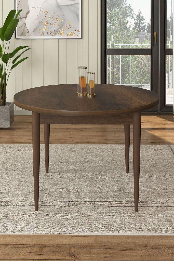 Hanah Home Trpezarijski sto Rox, 90x75x90 cm, Smeđa