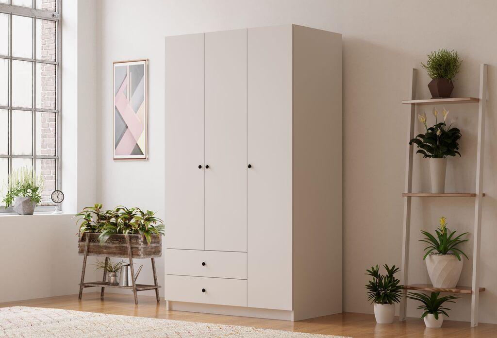 Hanah Home Ormar Rb-066, 90x180x45 cm, Bijeli