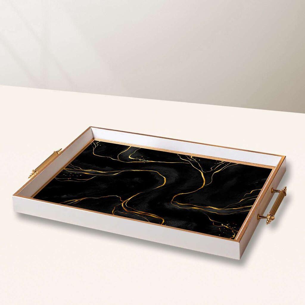 Aberto Design poslužavnik TPB10006 50 x 29 x 3,5 cm, šareni