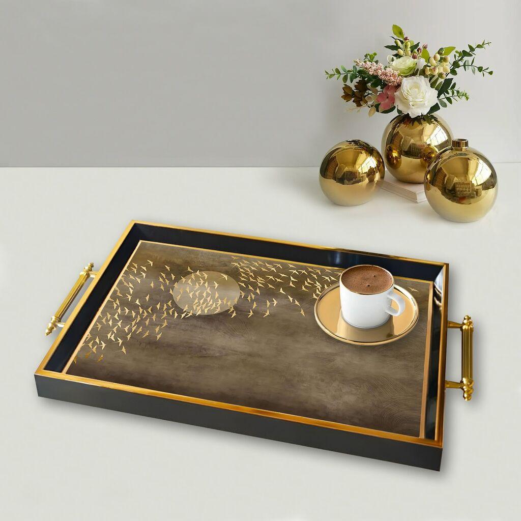 Aberto Design poslužavnik TPA9818 50 x 29 x 3,5 cm, šareni