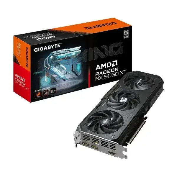 Gigabyte grafička kartica Radeon RX9060XT, OC GV-R9060XTGaming, OC-16GD, 16GB, GDDR6