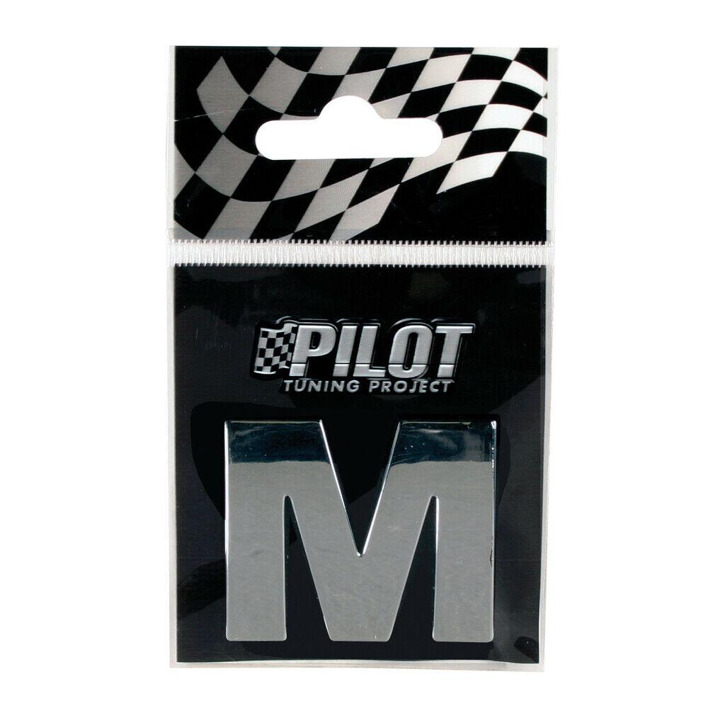 Hromirano samolepljivo 3D slovo, 28 mm, M 07873