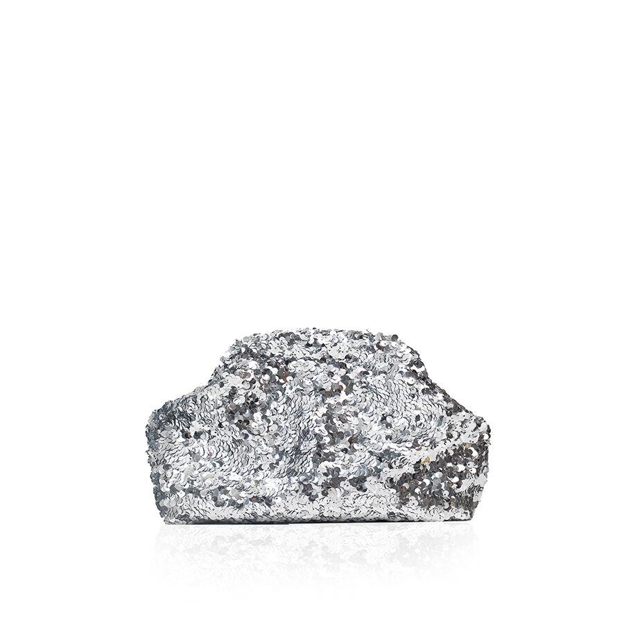 Lovely Bag CANDY MINI - šljokice/srebro