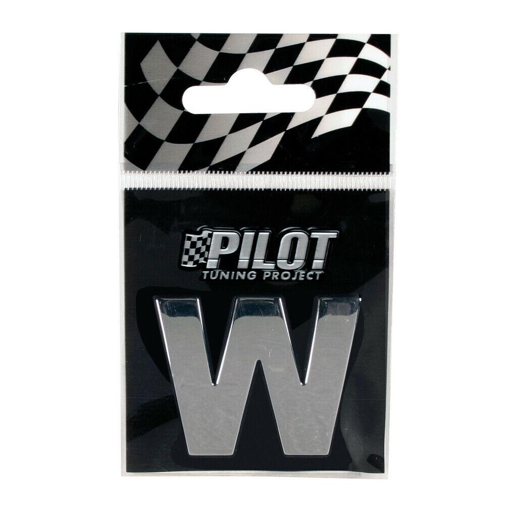 Hromirano samolepljivo 3D slovo, 28 mm, W 07883