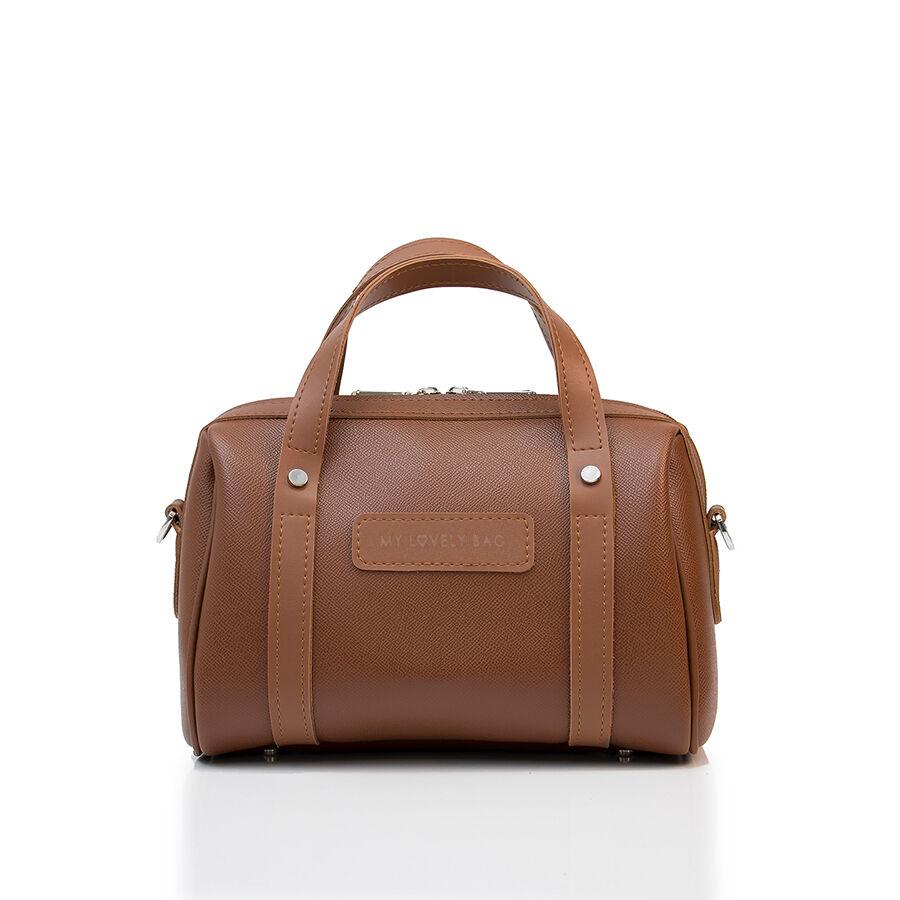 Lovely Bag GIGI - svijetlo smeđe - Srebro