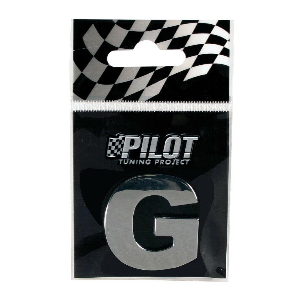 Hromirano samolepljivo 3D slovo, 28 mm, G 07867