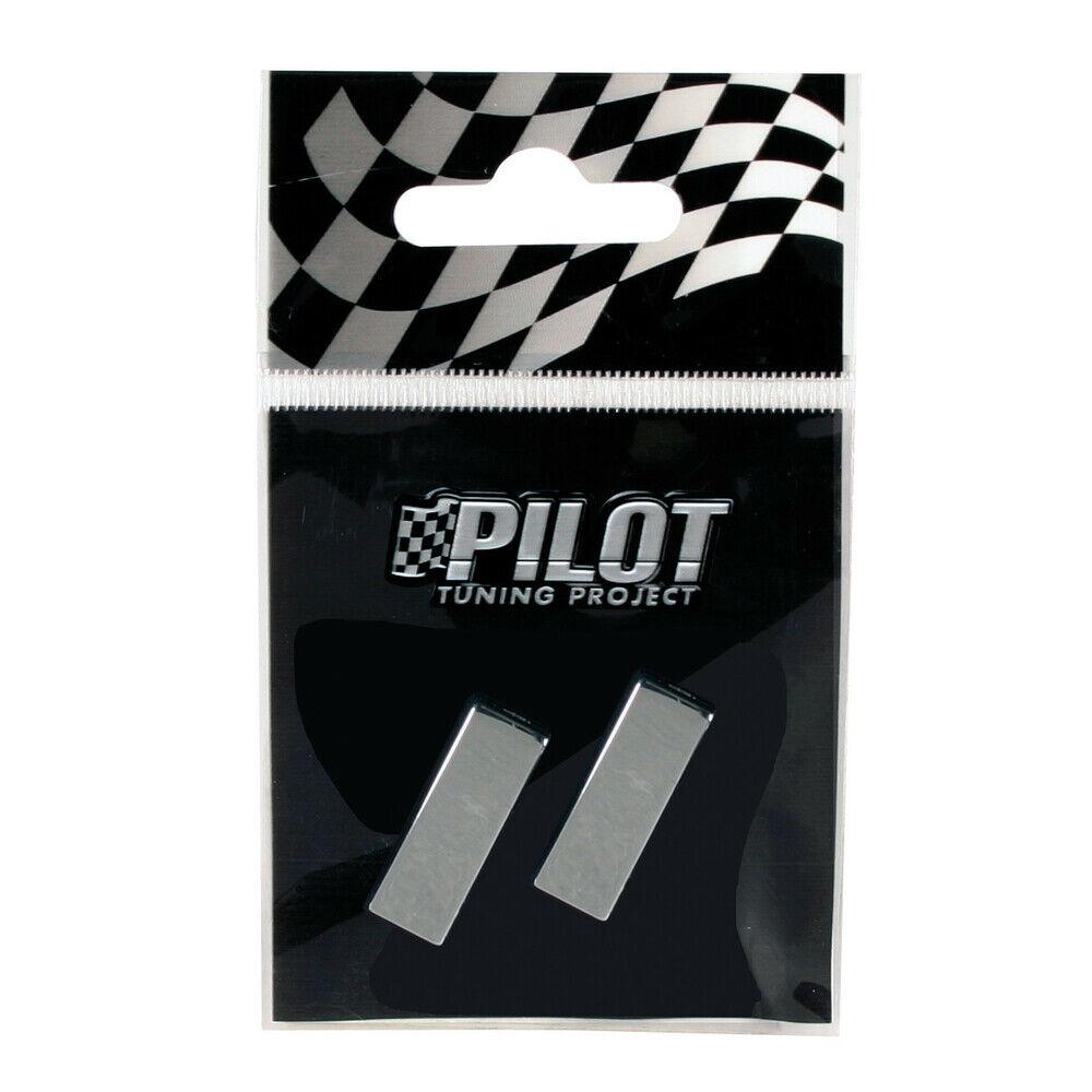 Hromirani samolepljivi 3D znak, 28 mm, // 07904