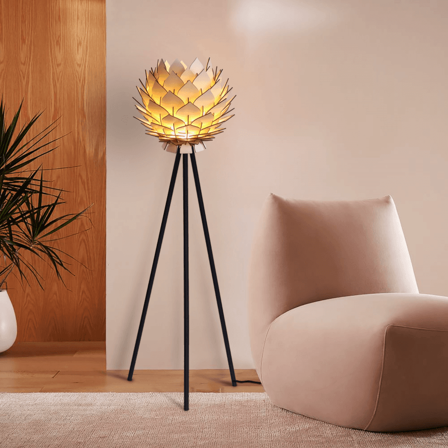 Prado Podna lampa Lotus bež