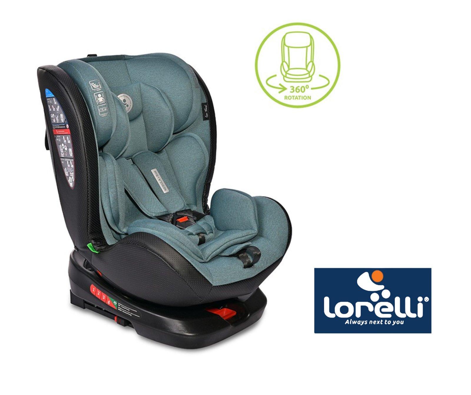 Lorelli Autosjedalica Nebula artic, I-size, 40-150cm, Plava