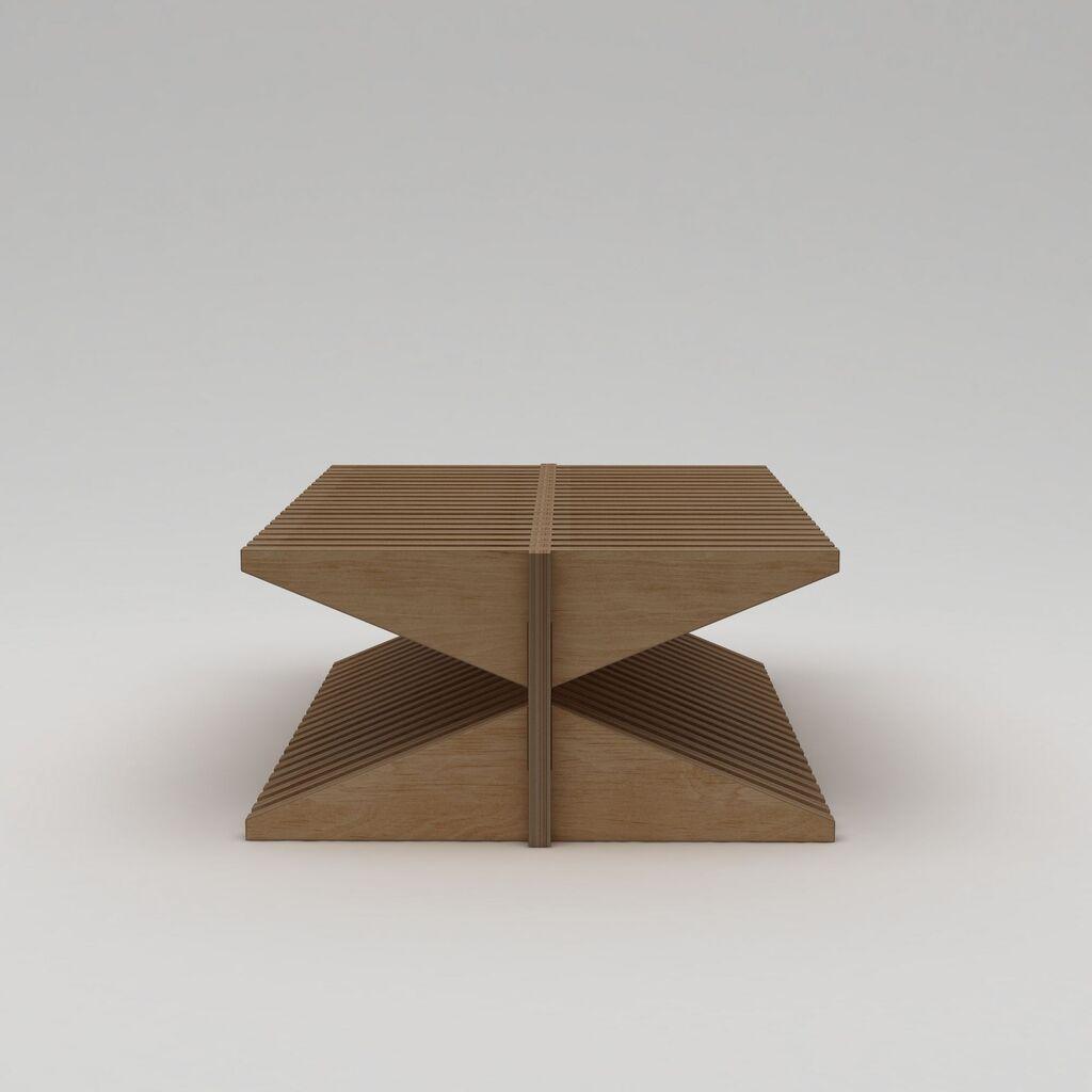 Hanah Home Sedilia klupa, 123x40x80 cm, smeđa