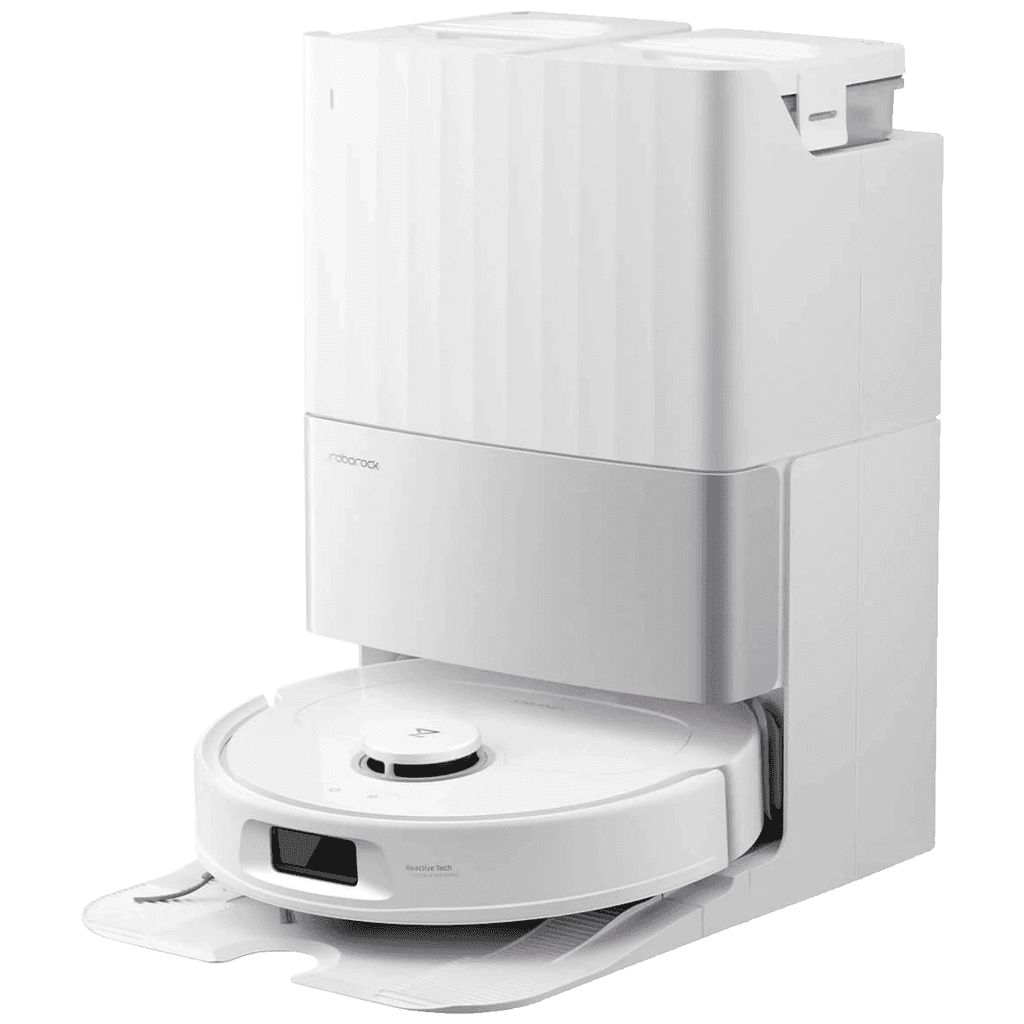 Roborock Robot usisavač sa stanicom za pražnjenje Qrevo 5AE, 5200mAh, 12000 Pa, Bijeli