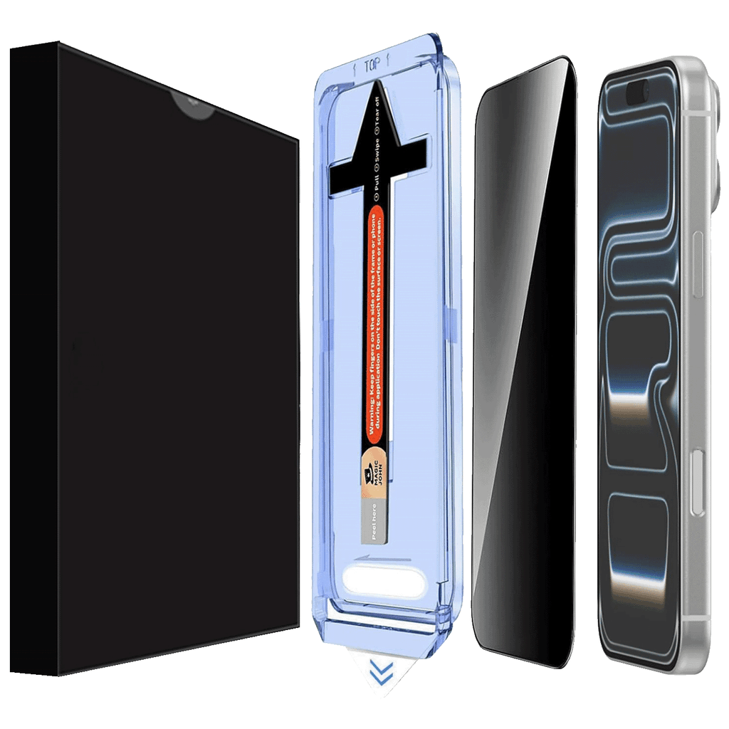 NN-Su Zaštitno staklo za iPhone 17 Pro Max, Crno