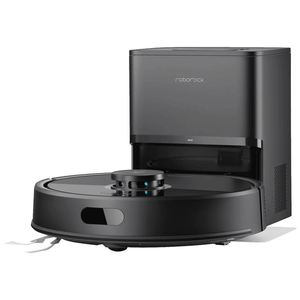 Roborock Robot usisavač sa stanicom za pražnjenje Q7BF+, 3200mAh, 8.000 Pa, Crni