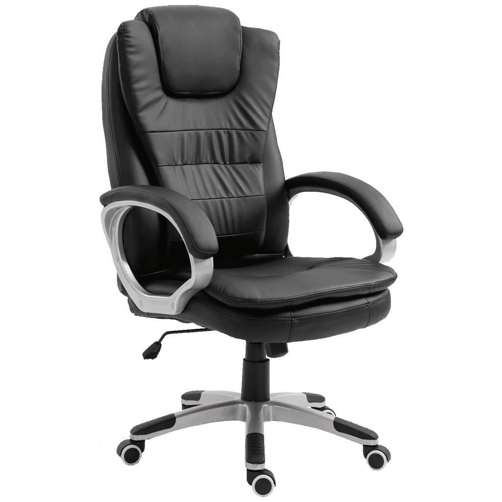 Activejet Kancelarijska stolica YK7304 CZ, PU koža, Masaža, Grijanje, Crna