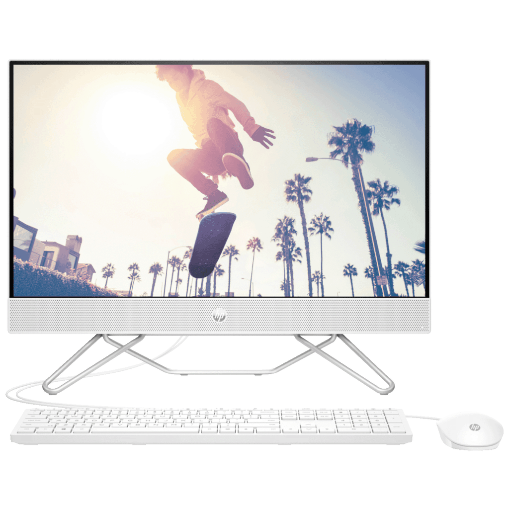 HP Desktop All in one računar 85F10EA, 23.8", i3-1215U, 8GB DDR4, SSD 512GB, Bijeli