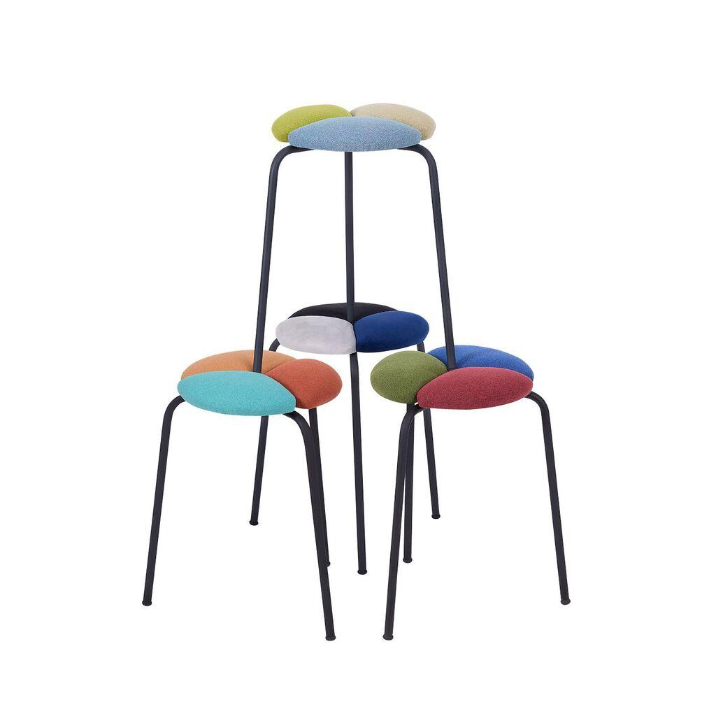 Hanah Home Nika set stolica, 4 dijela, šarene