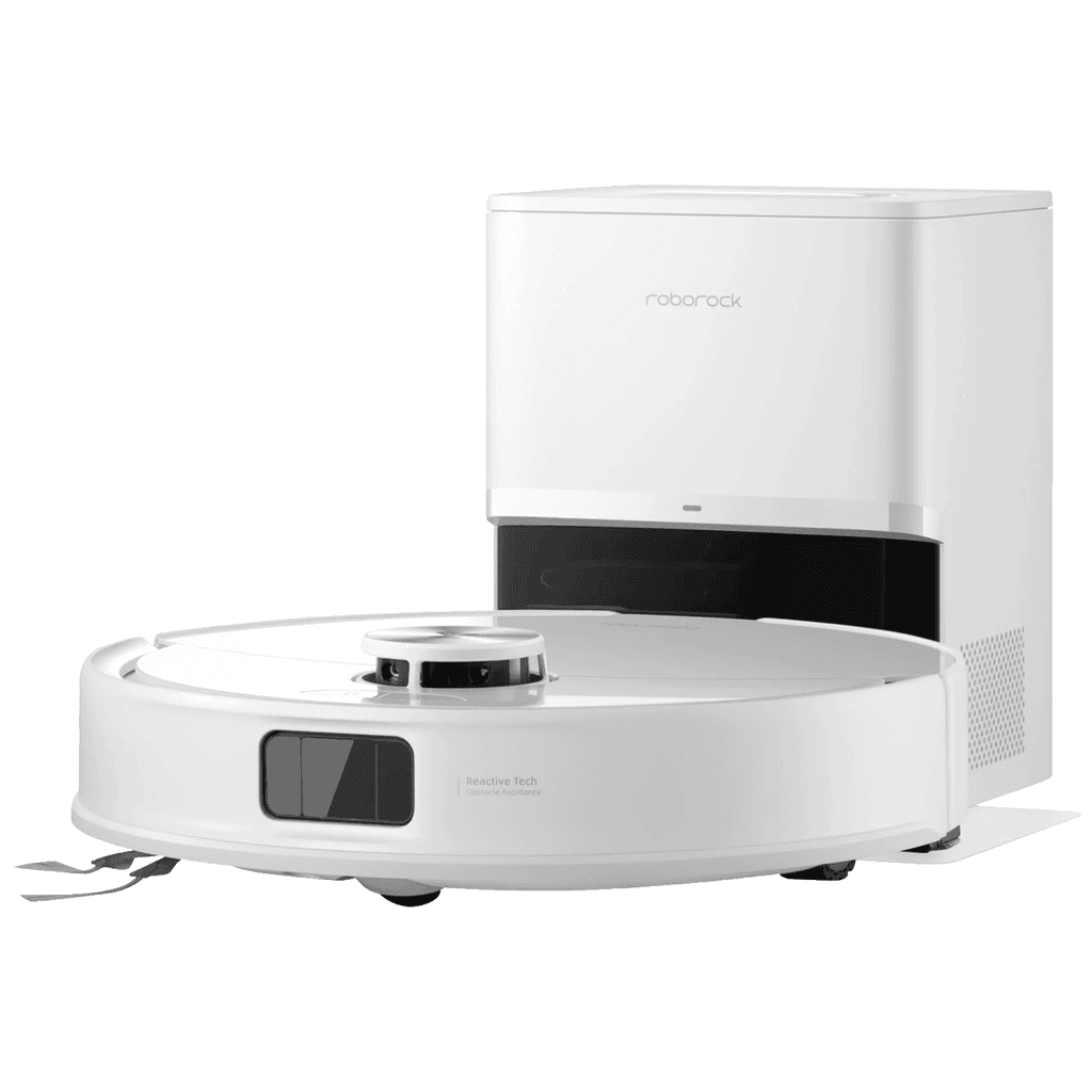 Roborock Robot usisavač sa stanicom za pražnjenje Q10 VF+, 5200mAh, 10.000 Pa, Bijeli