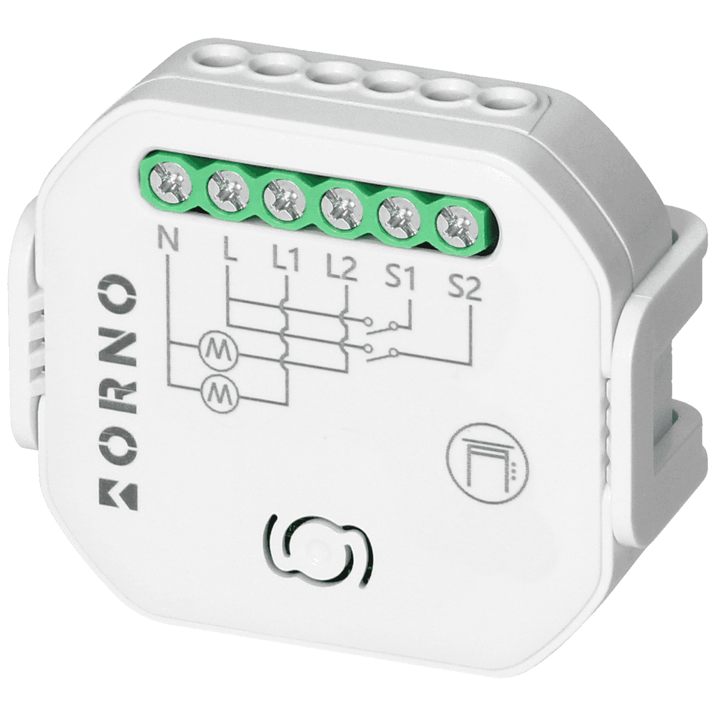 Orno Relej za roletne OR-SH-17104, WiFi, Bluetooth, Tuya Smart, Bijeli