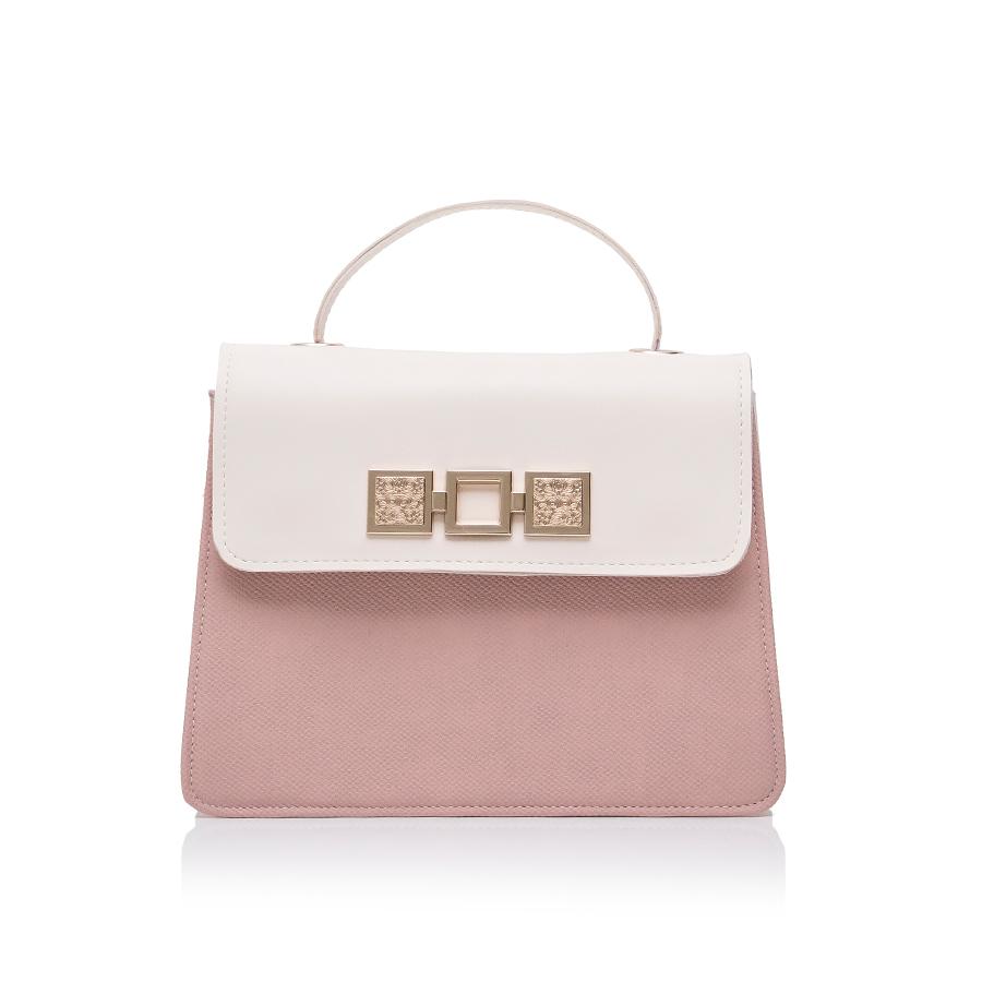 Lovely Bag Elza - Puder Torba, Zlatni Metal