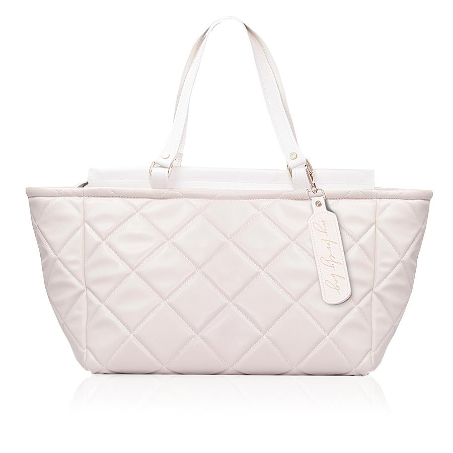 Lovely Bag Lola - Bež Torba, Zlatni Metal