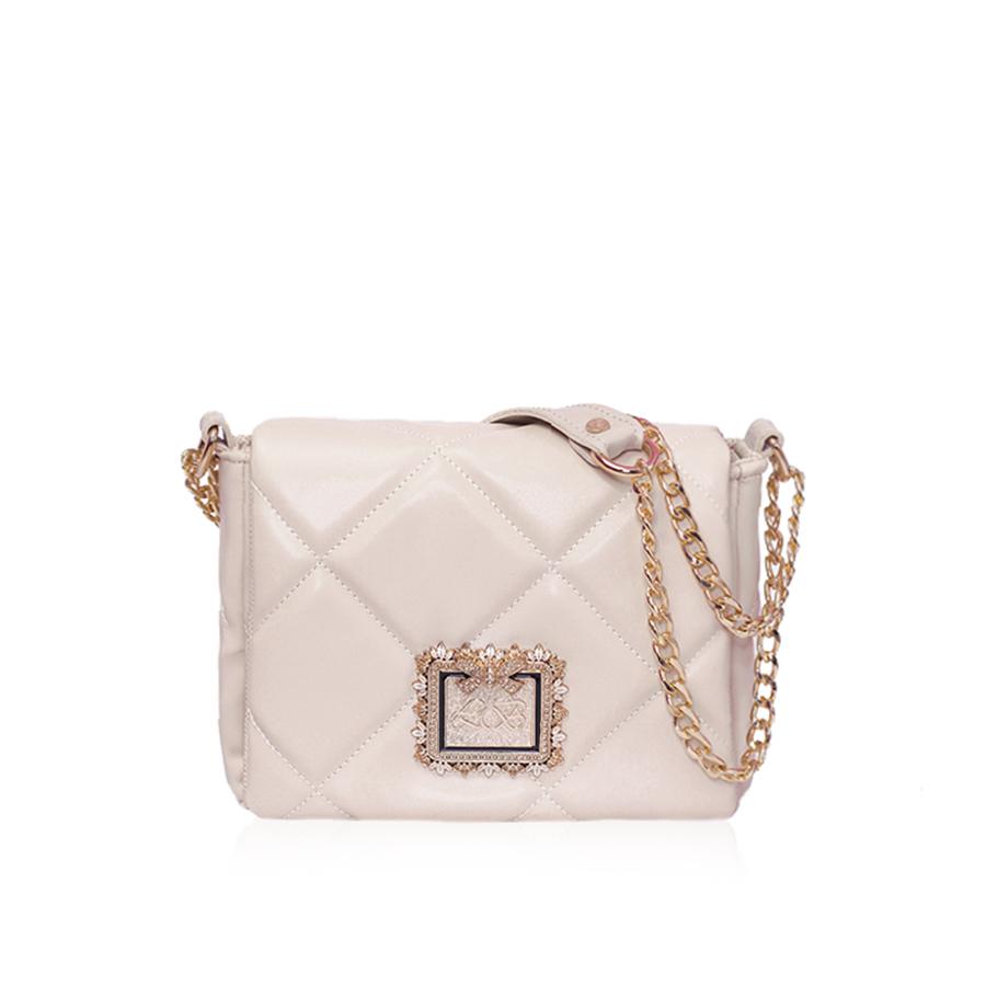 Lovely Bag Diva Baby - Bež Torba, Crni Metal