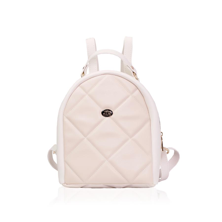 Lovely Bag Lillian - Bež Ruksak, Zlatni Metal