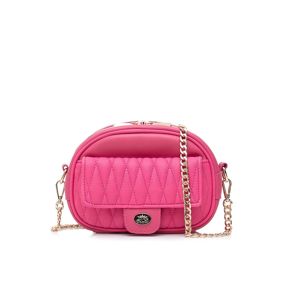 Lovely Bag Joy - Pink Torba, Zlatni Metal