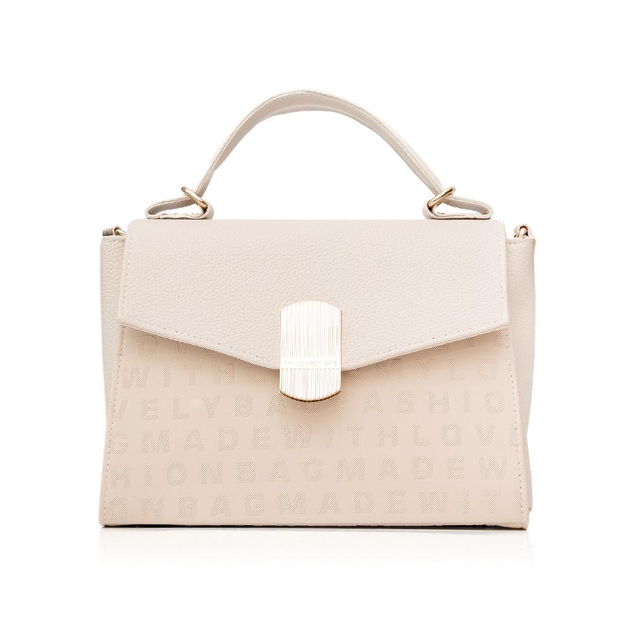 Lovely Bag Eden - Bež Torba, Zlatni Metal