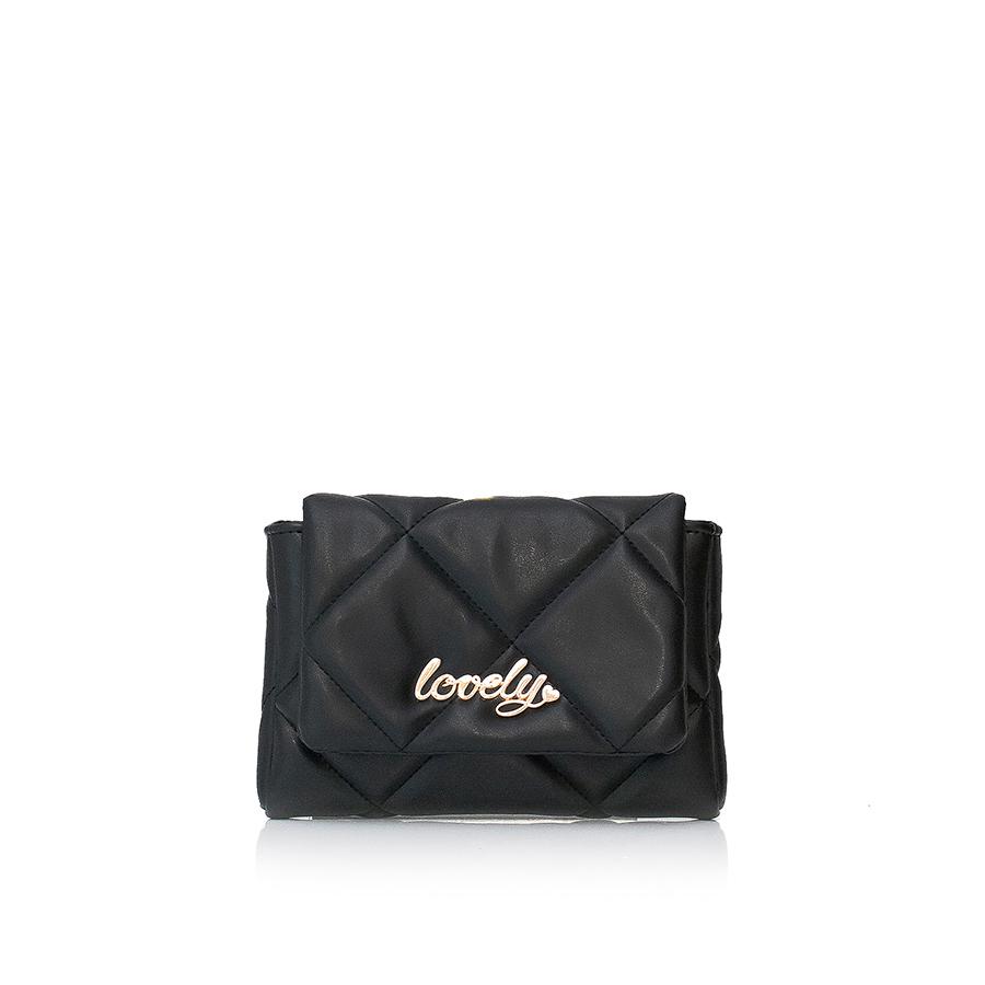 Lovely Bag Diva Girl Lovely - Crna Torba, Crni Metal
