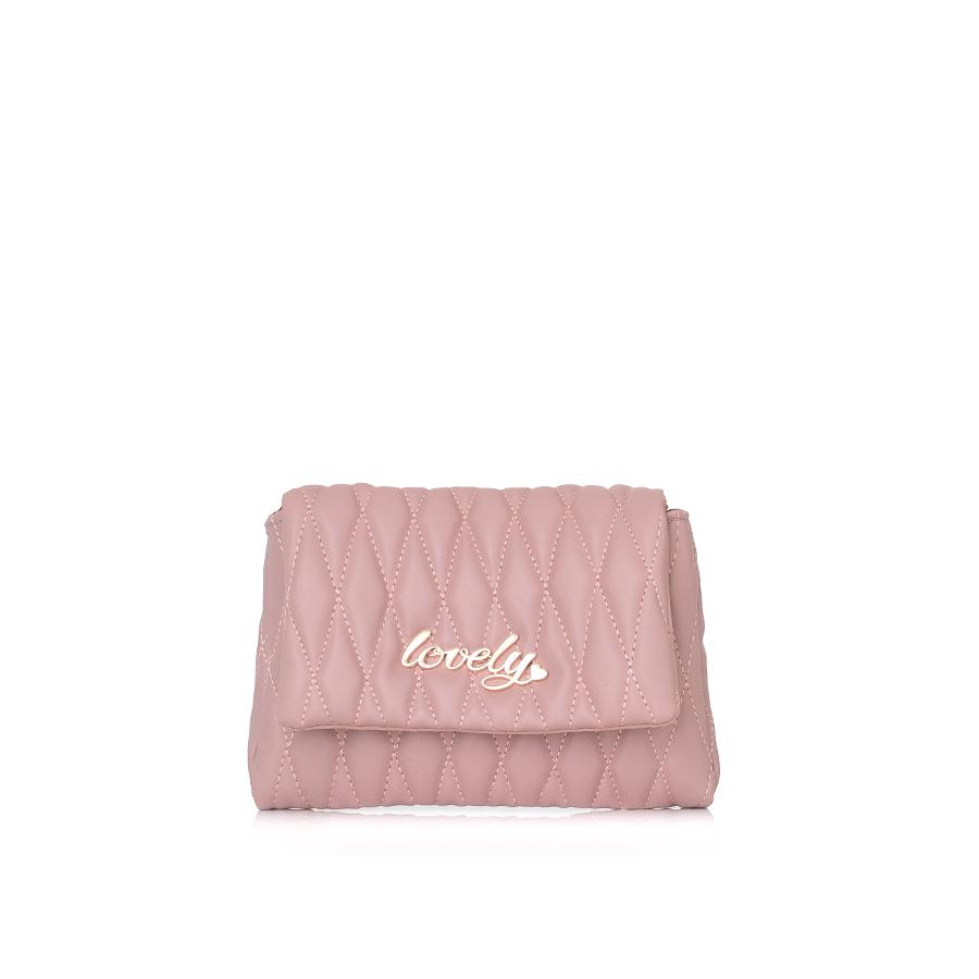 Lovely Bag Diva Girl Lovely - Puder 2 Torba, Crni Metal