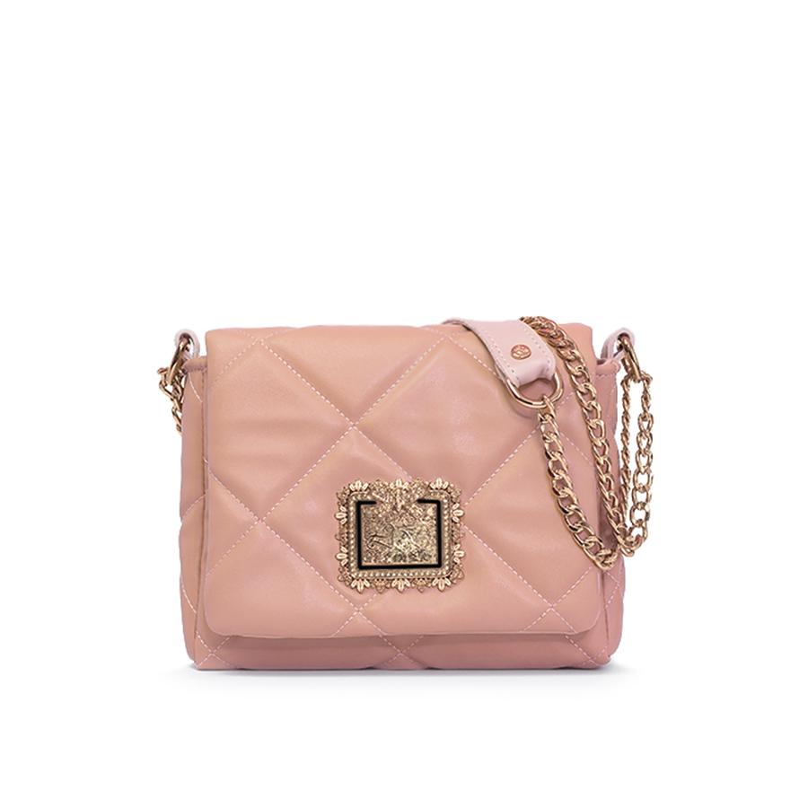 Lovely Bag Diva Baby - Puder Torba, Zlatni Metal