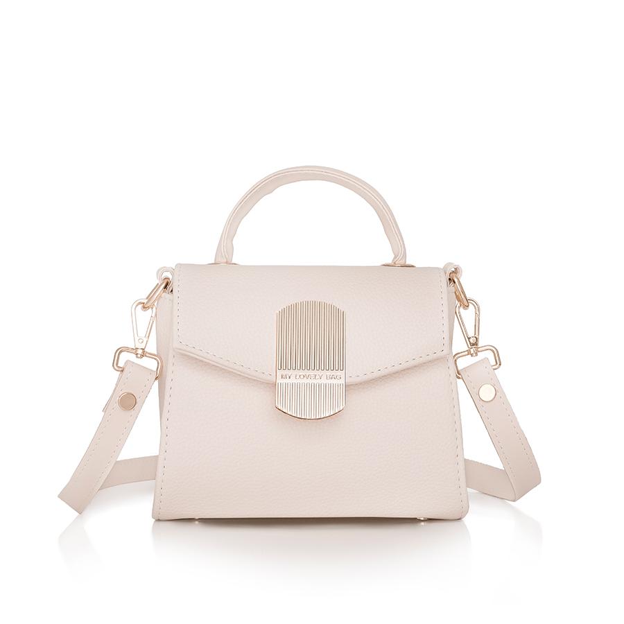 Lovely Bag Eloise - Bež Torba, Zlatni Metal
