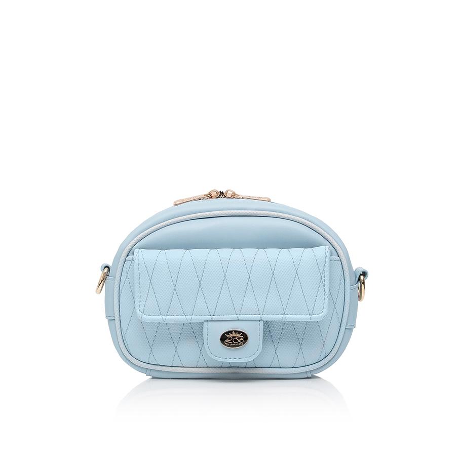 Lovely Bag Joy Svijetlo Plava Torba, Crni Metal