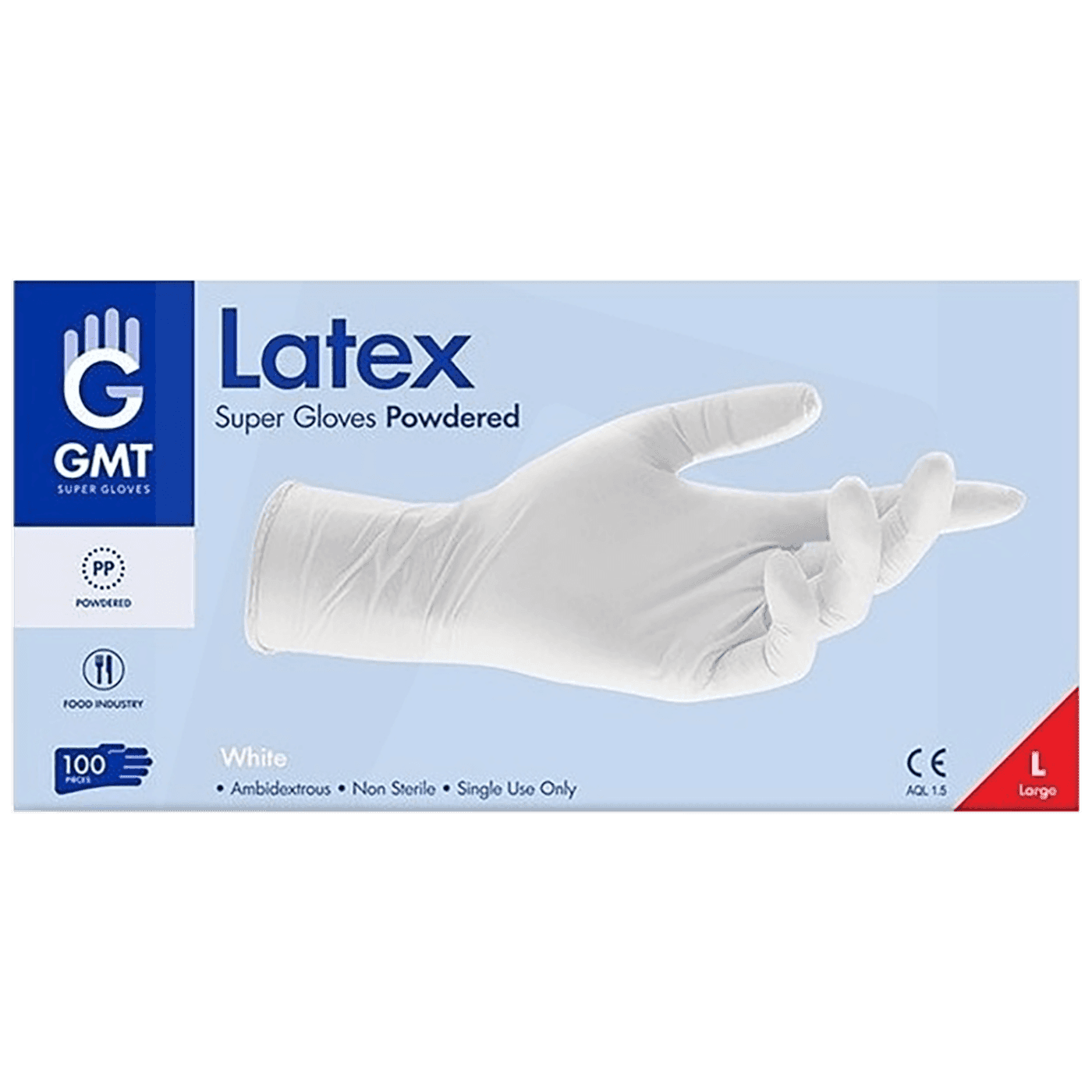 GMT Latex Gloves Rukavice, 100 komada